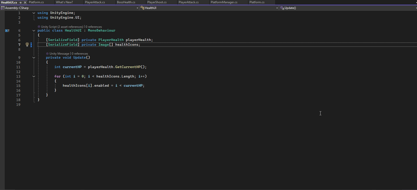 Cuphead-inspired Vertical Slice code
