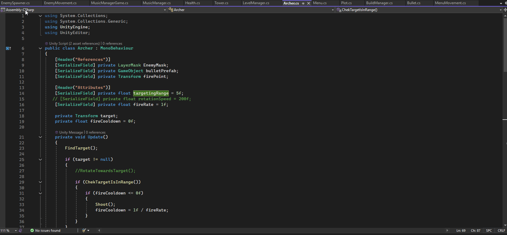 Tower Defense Lab code